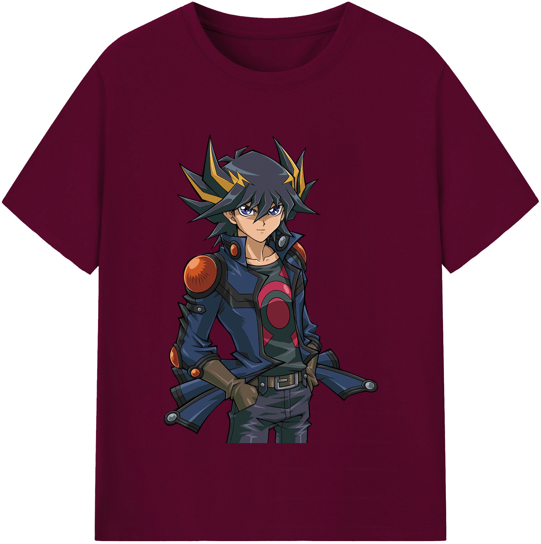 （画像用） 遊☆戯☆王 Yu-Gi-Oh! レディースカジュアルプリントTシャツ（綿100％）
